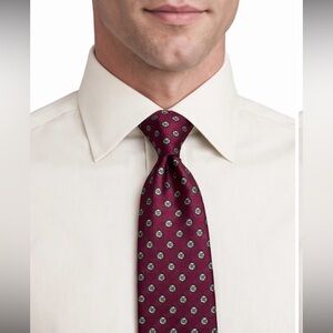 SALE LIBERTY OF LONDON TIE Old money maroon navy 100% silk **2 for 20* vintage